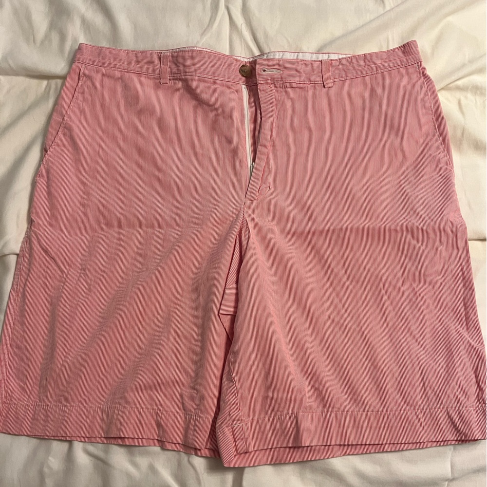 Red Seer sucker shorts Banana Republic 38